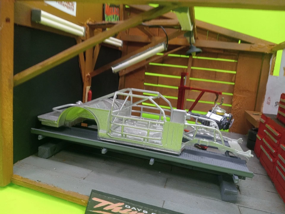 Days of Thunder — Harry's Barn Custom Diorama (1:64)