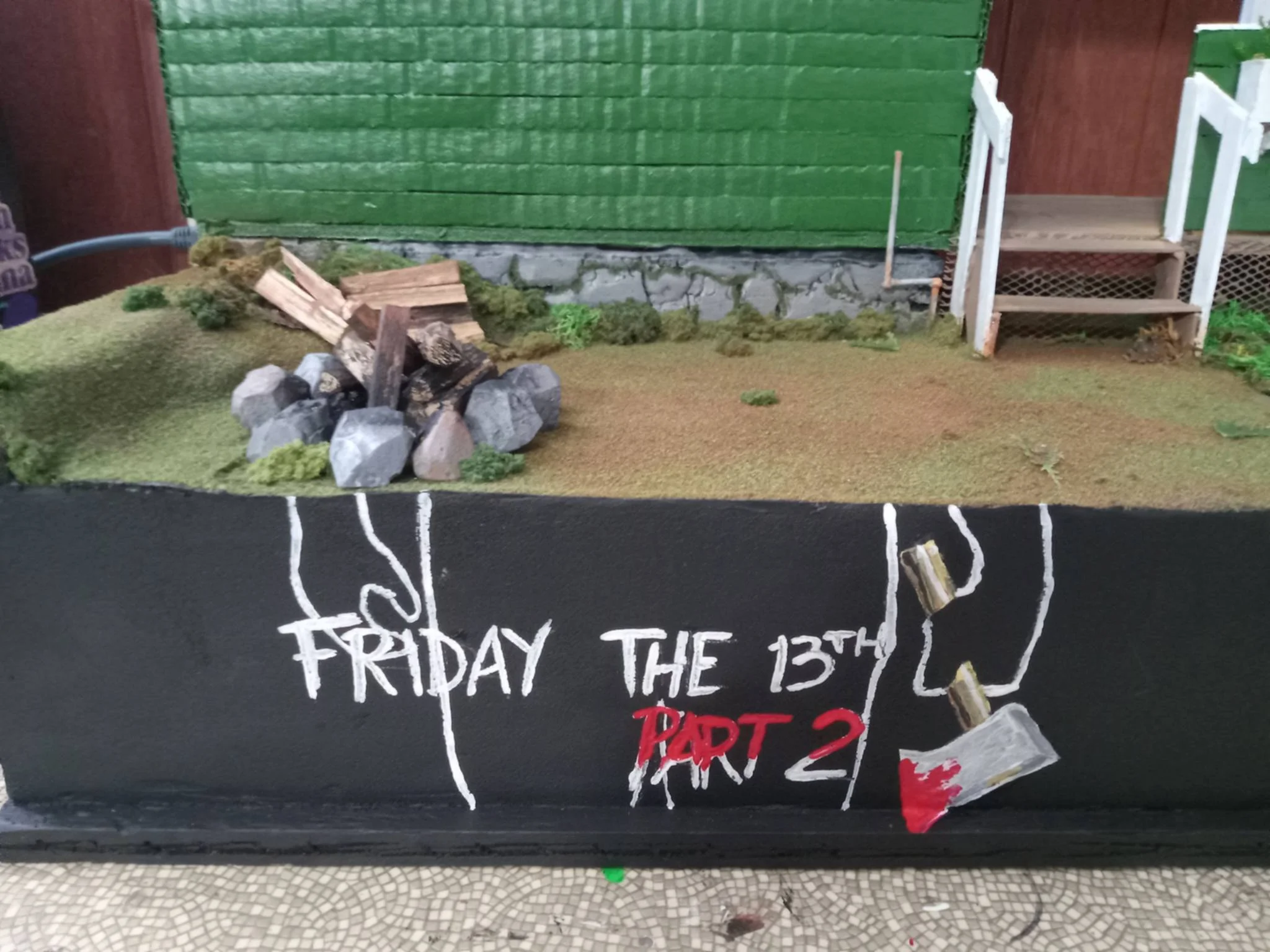 Friday The 13th Part 2 Packanack Diorama For 7 Inch Neca Figures thumbnail 6