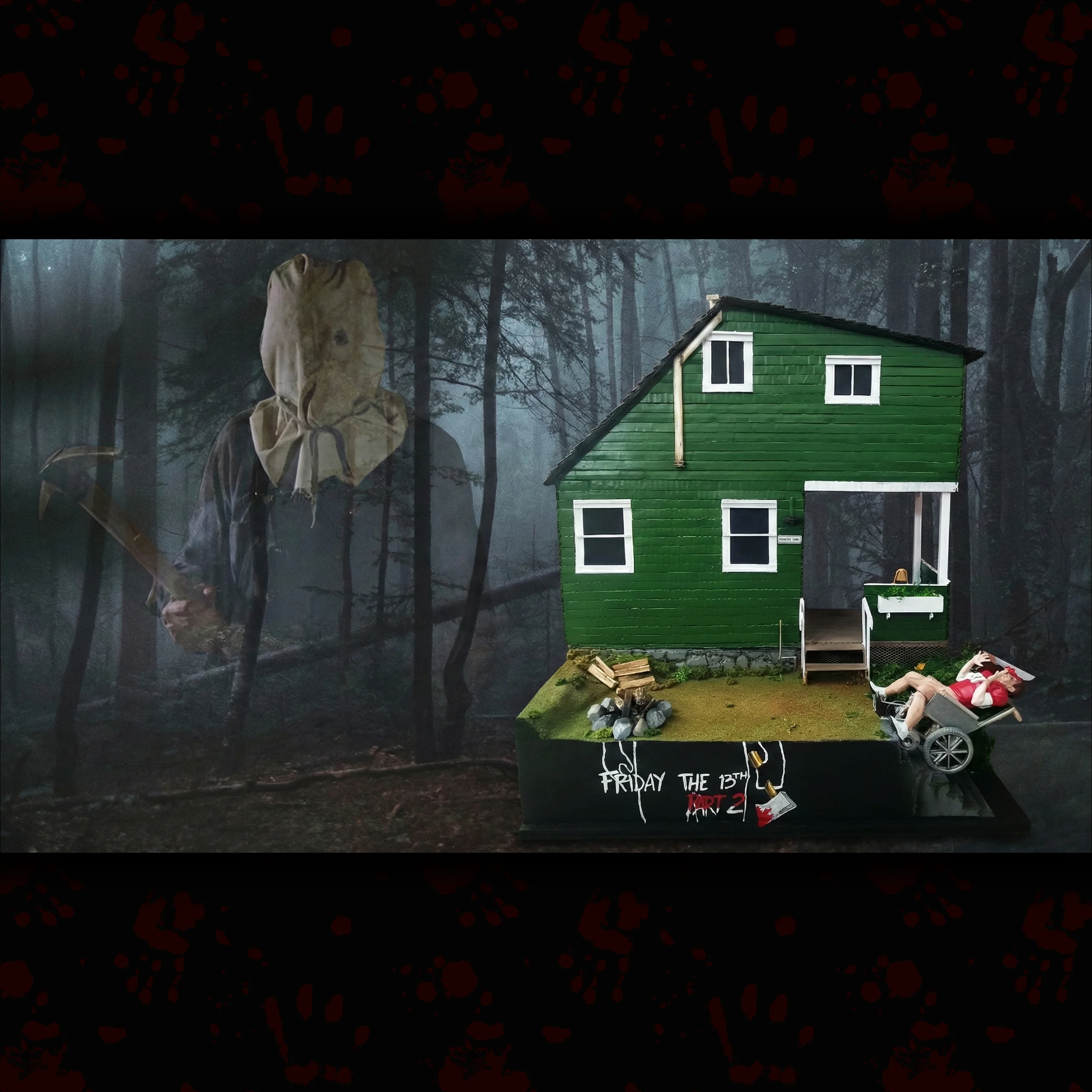 Friday The 13th Part 2 Packanack Diorama For 7 Inch Neca Figures thumbnail 10