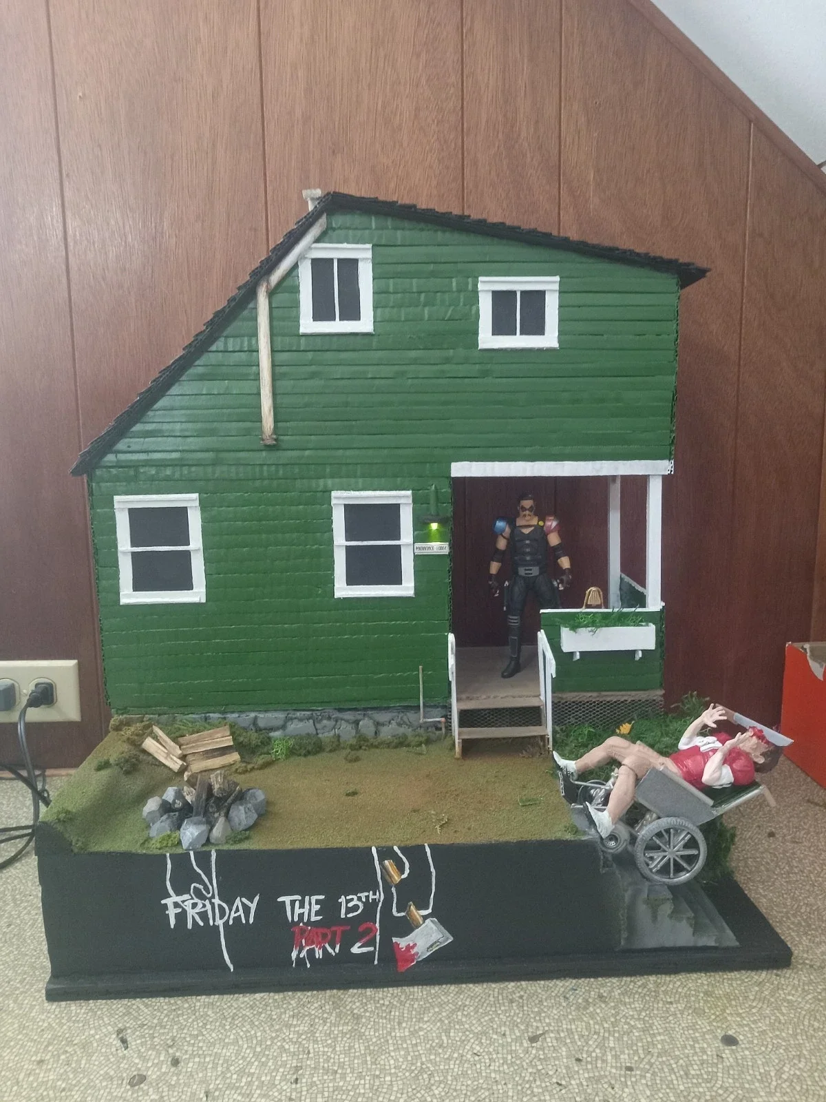 Friday The 13th Part 2 Packanack Diorama For 7 Inch Neca Figures thumbnail 25