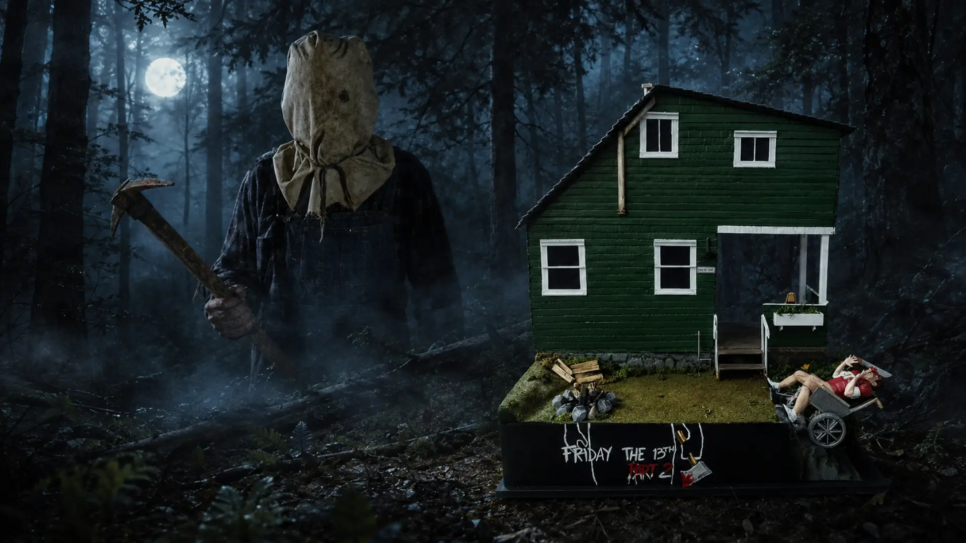 Friday The 13th Part 2 Packanack Diorama For 7 Inch Neca Figures thumbnail 34
