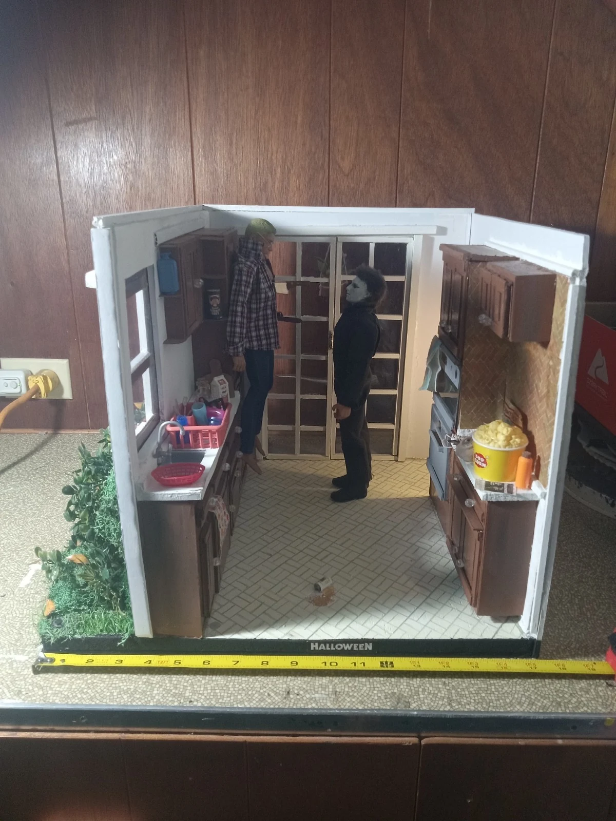 Halloween 1978 Kitchen Diorama for 8 Inch Neca Figures
